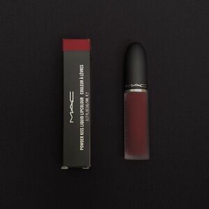 MAC Powder Kiss Creamy Liquid Lip Color – Fashion Emergency – Full Size 5 mL